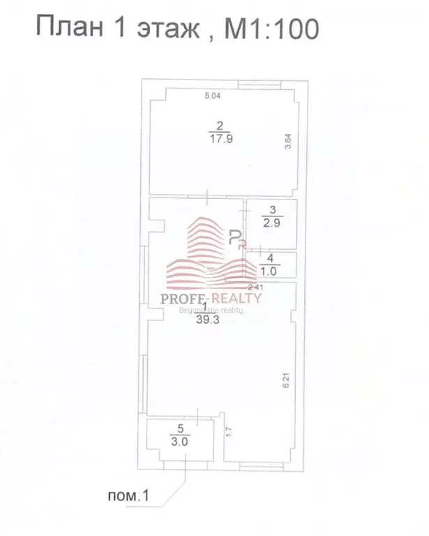 Помещение свободного назначения в Москва 2-я Рыбинская ул., 13 (65 м) - Фото 1