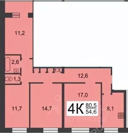 4-к кв. Нижегородская область, Нижний Новгород ул. Звездинка, 9к1 ... - Фото 1