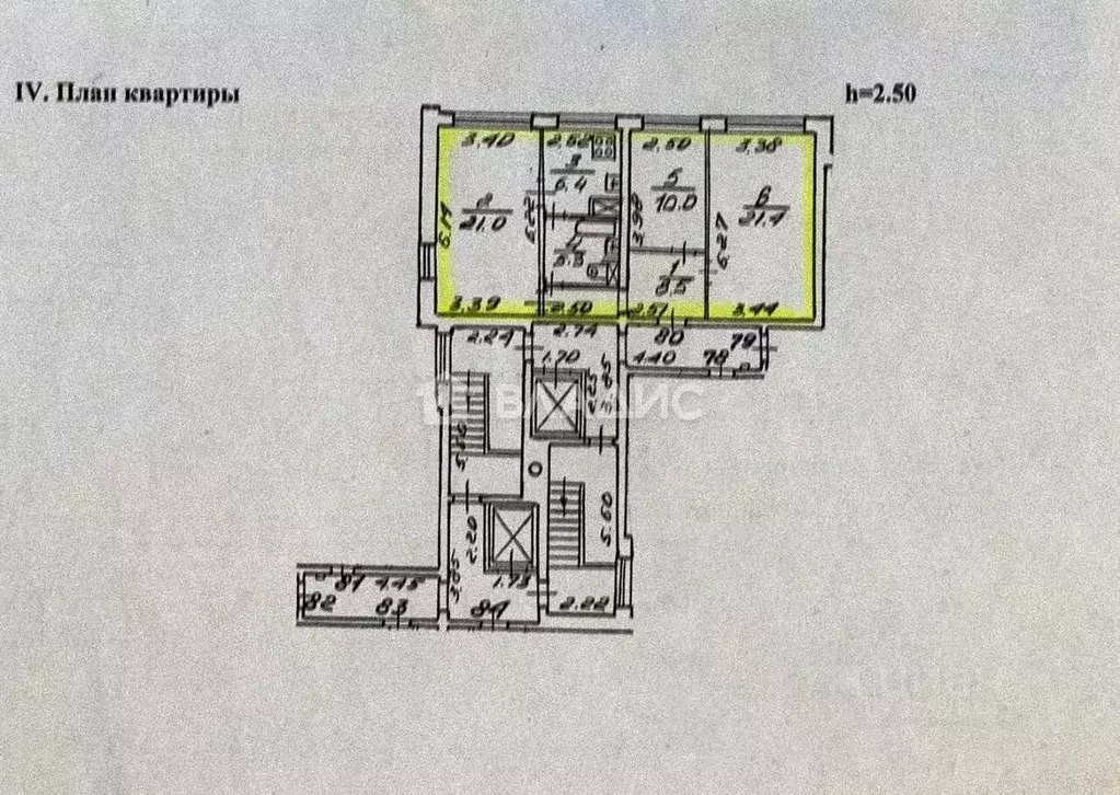 3-к кв. Санкт-Петербург бул. Новаторов, 28 (72.6 м) - Фото 1