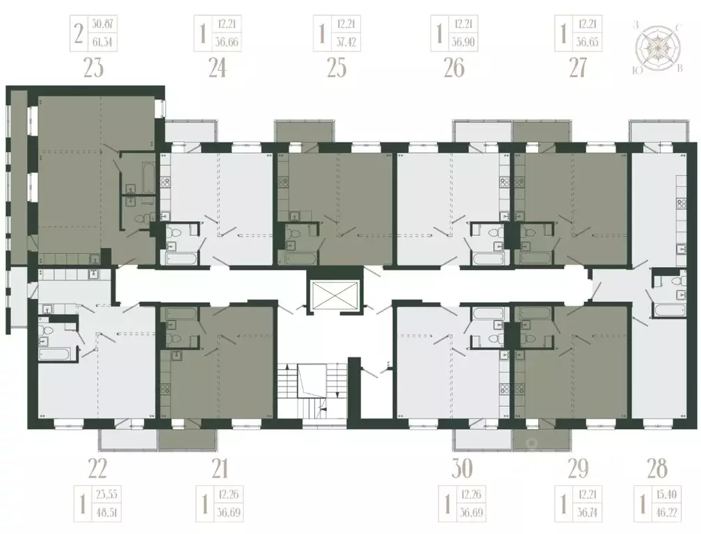1-к кв. Иркутская область, Иркутский муниципальный округ, с. Мамоны ... - Фото 2