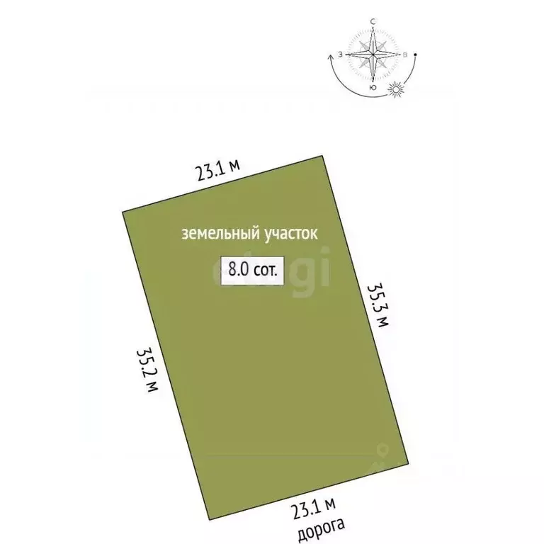 Участок в Москва № 117 кв-л,  (8.0 сот.) - Фото 2