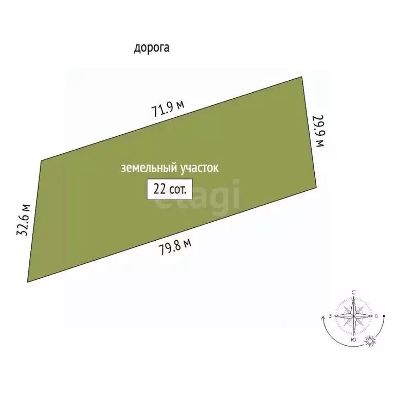 Участок в Калужская область, Бабынинский муниципальный округ, Утешево ... - Фото 2