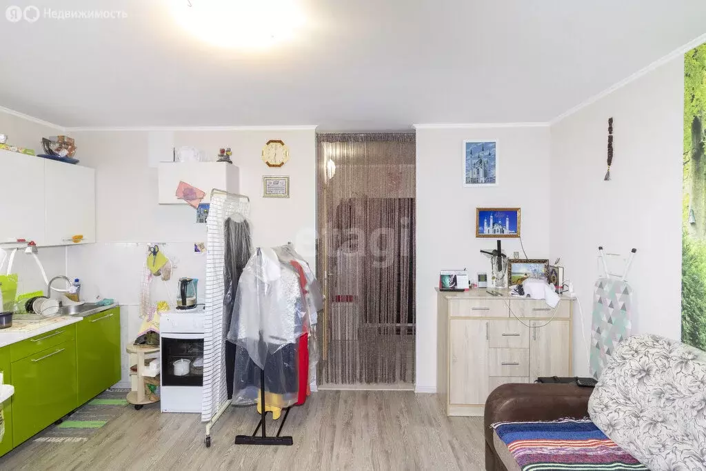 Квартира-студия: Тюмень, Интернациональная улица, 199к2 (24.8 м) - Фото 1