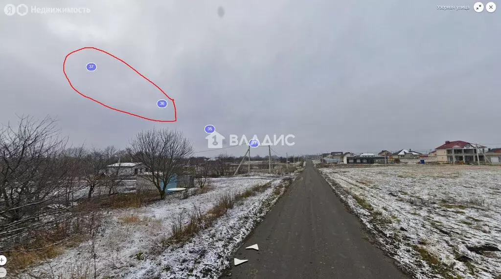 Участок в село Стрелецкое, Узорная улица (15.4 м) - Фото 2