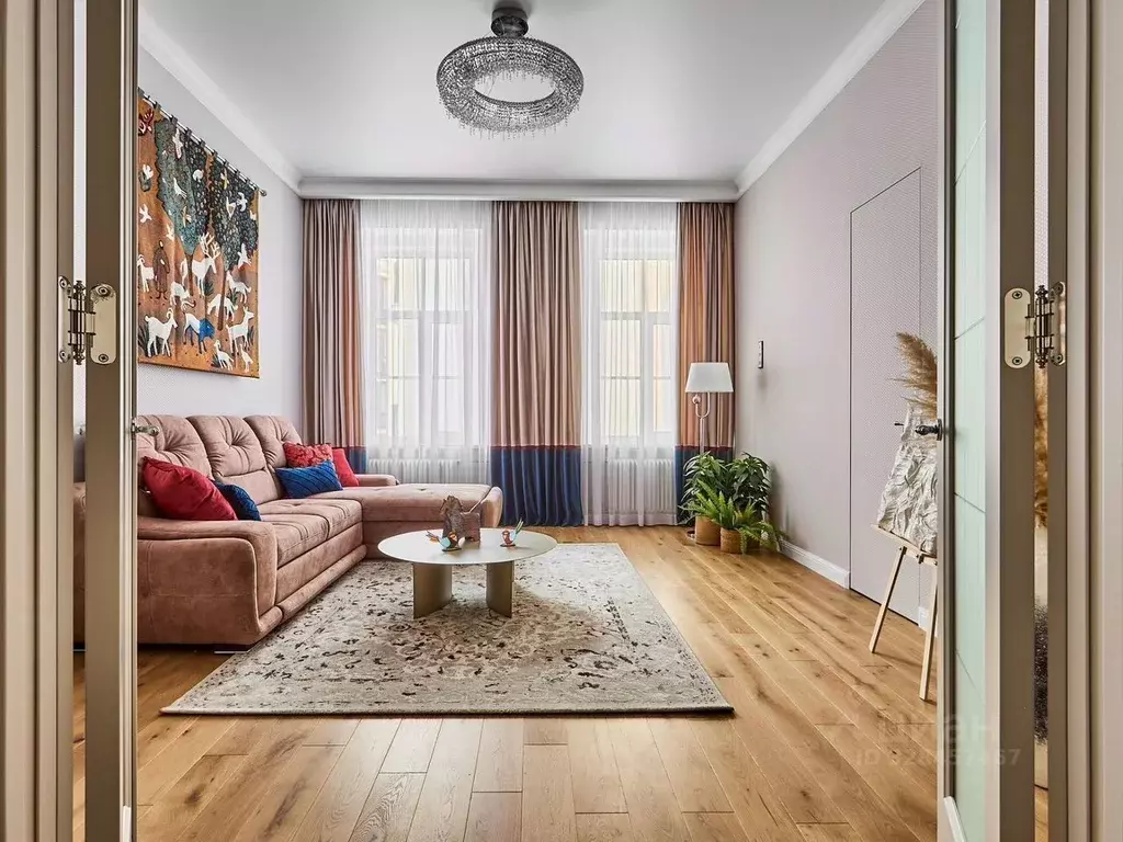 2-к кв. Санкт-Петербург Шпалерная ул., 50 (92.0 м) - Фото 0