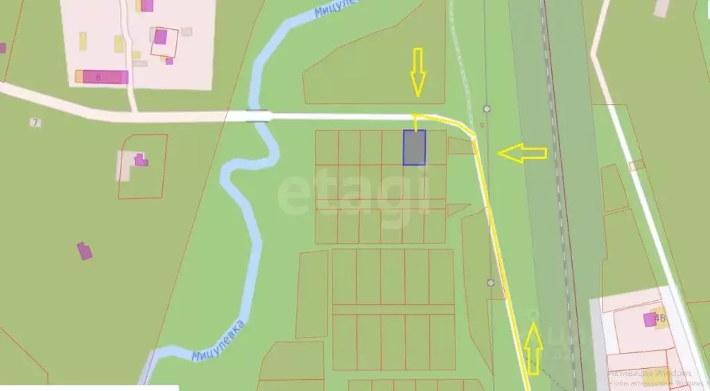 Участок в Сахалинская область, Анивский городской округ, с. Мицулевка  ... - Фото 2