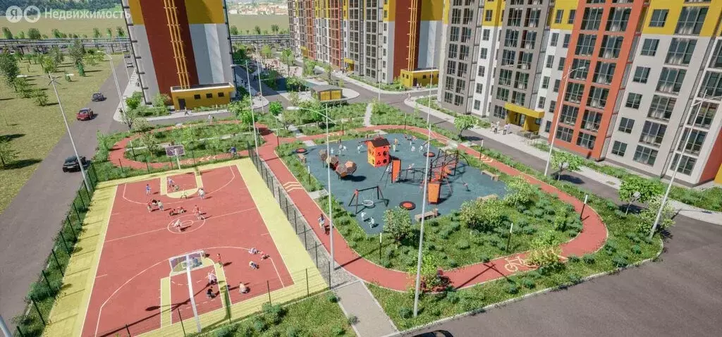 2-комнатная квартира: аул Новая Адыгея, Бжедугская улица, 47к1 (55.9 ... - Фото 2