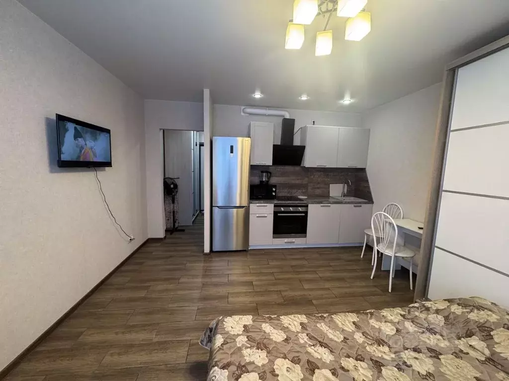 Студия Московская область, Домодедово Южный мкр, ул. ... - Фото 1