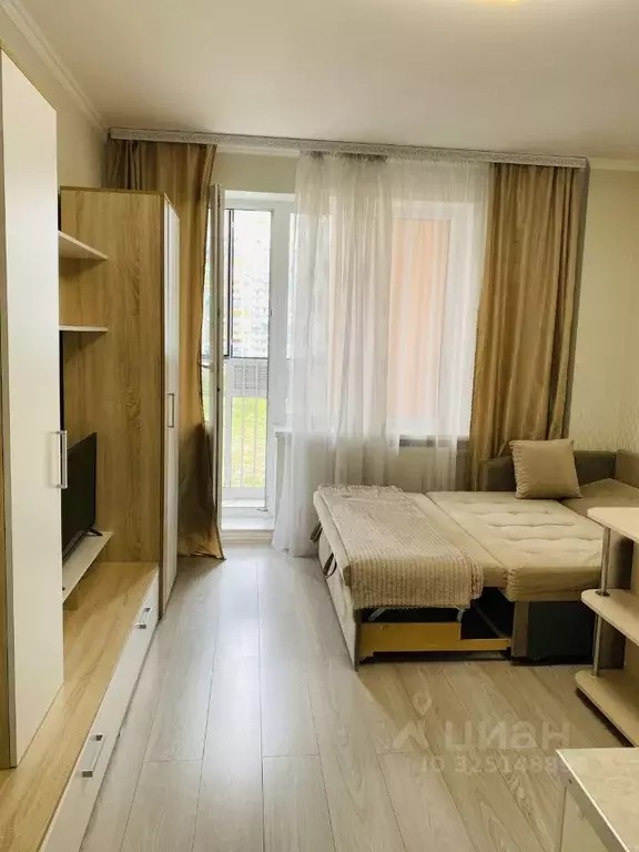 Студия Ленинградская область, Мурино Всеволожский район, ул. ... - Фото 2