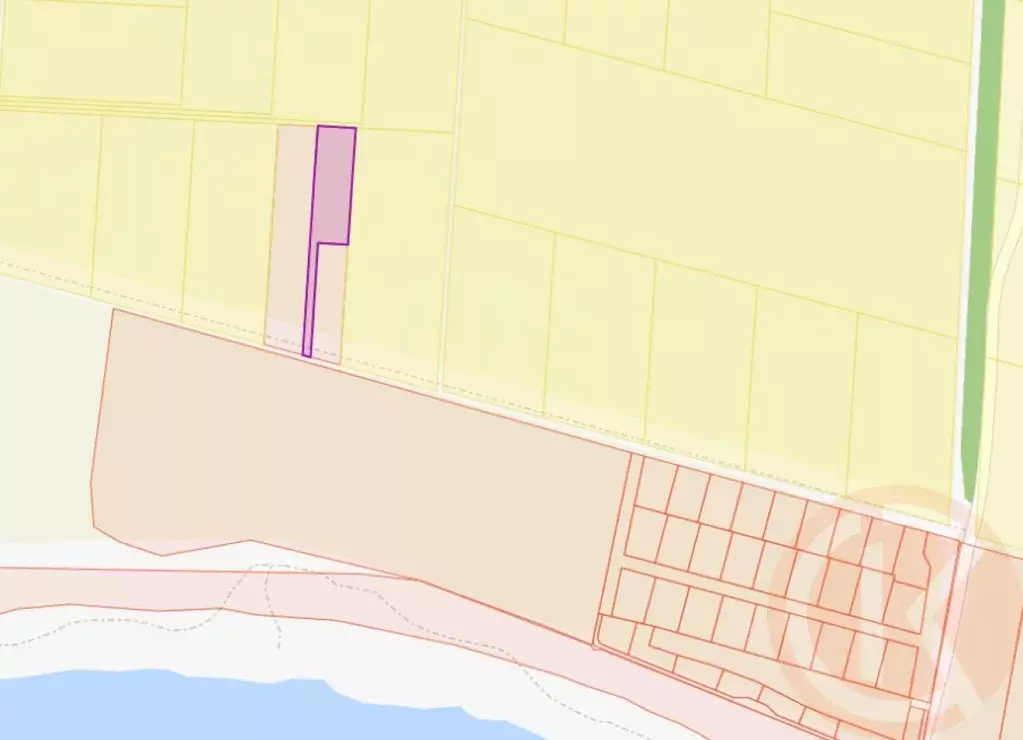 Участок в Крым, Черноморский район, Окуневское с/пос, с. Знаменское  ... - Фото 2