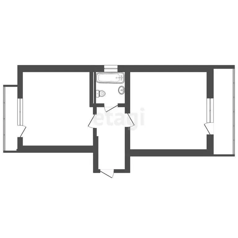 1-комнатная квартира: Анапа, Родниковый проезд, 15 (35.3 м) - Фото 1