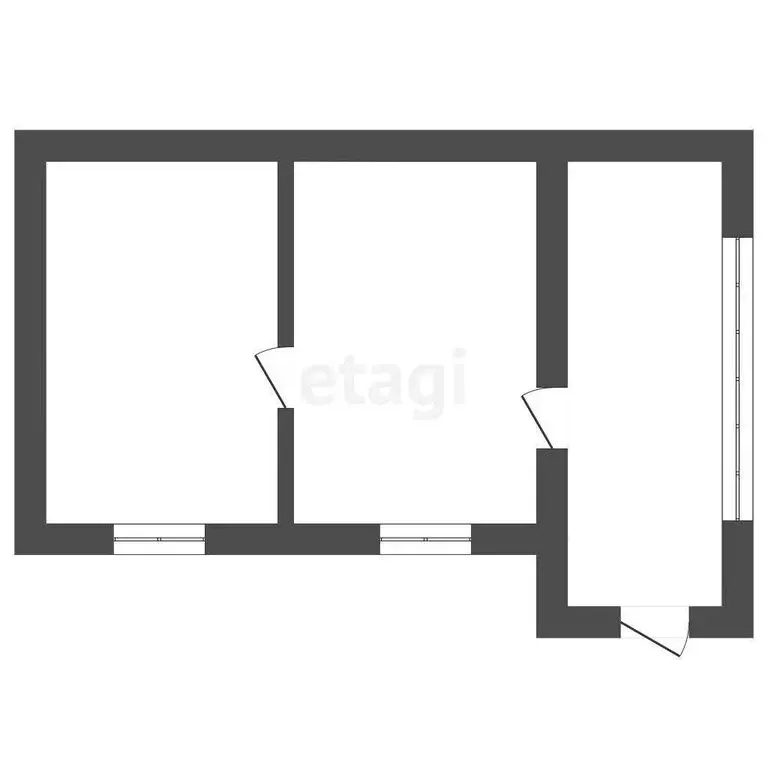 Дом в село Обуховское, улица Мира (33.4 м) - Фото 1