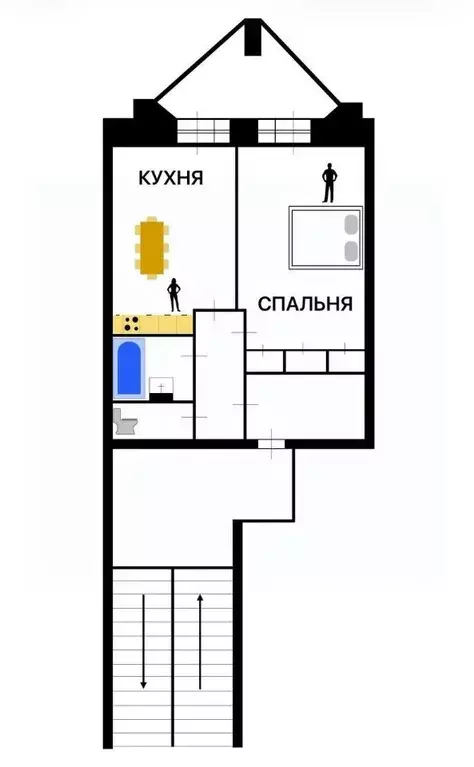 1-к кв. Пермский край, Пермь Коломенская ул., 34 (47.8 м) - Фото 0