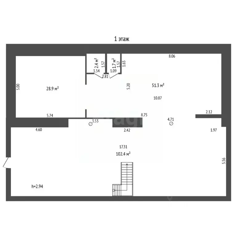Дом в Тюменская область, Тюмень ул. Янтарная (567 м) - Фото 2