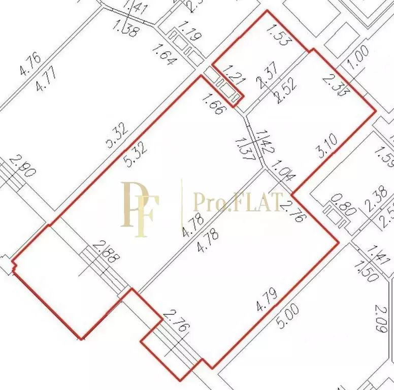 1-к кв. Санкт-Петербург Богатырский просп., 45 (38.5 м) - Фото 2