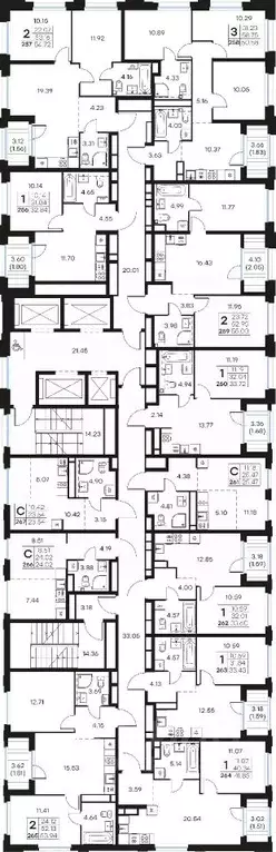 2-к кв. Нижегородская область, Нижний Новгород Глоракс Левобережный ... - Фото 2