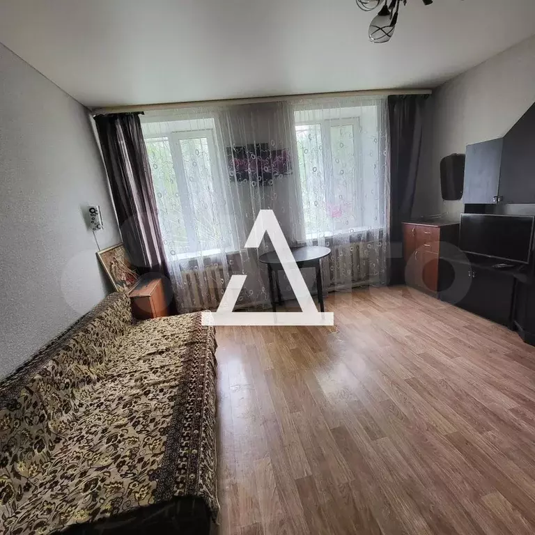 1-к. квартира, 35 м, 1/2 эт. - Фото 1