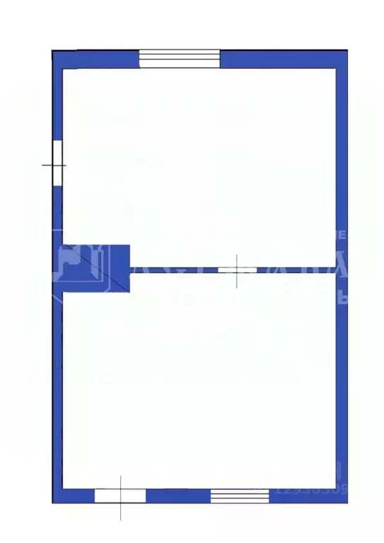 1-к кв. Кемеровская область, Топки Вокзальная ул., 102 (27.6 м) - Фото 1