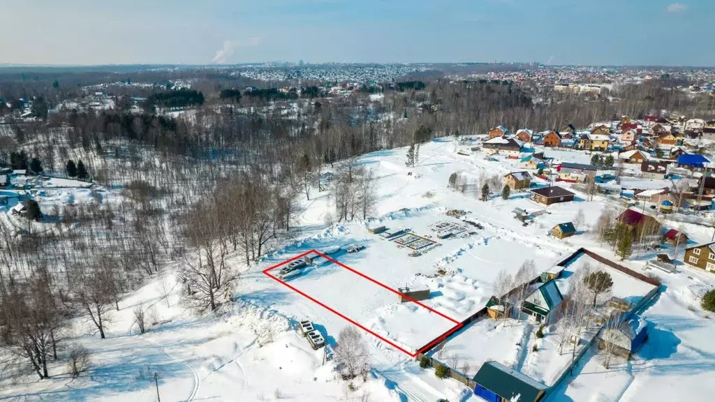 Участок в Томская область, Томский район, с. Корнилово, Барсучья гора ... - Фото 0