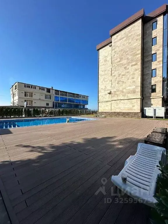 Студия Краснодарский край, Сочи Лазаревское жилрайон, ул. Речная, 2 ... - Фото 1