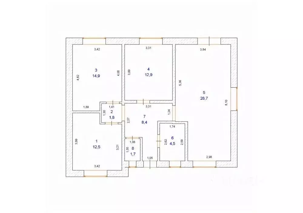 Дом в Оренбургская область, Оренбургский район, Нежинский сельсовет, ... - Фото 2