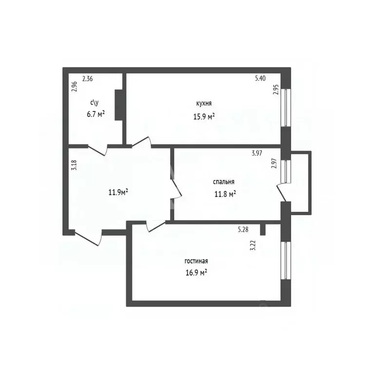 2-к кв. Дагестан, Дербент ул. Владимира Ленина, 4 (64.0 м) - Фото 2