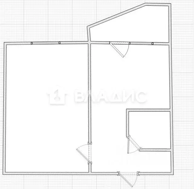 1-к кв. Пензенская область, Пенза ул. Тепличная, 35 (37.2 м) - Фото 2