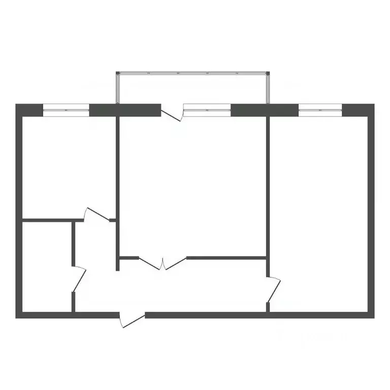 2-к кв. Красноярский край, Красноярск просп. 60 лет Образования СССР, ... - Фото 2