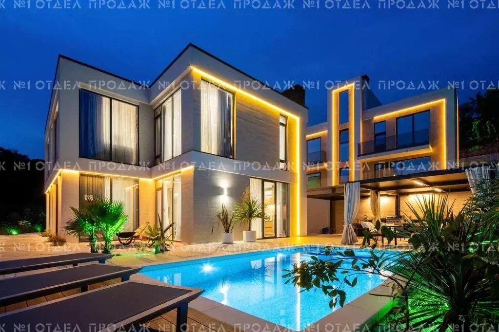 Дом в Краснодарский край, Сочи Новый Сочи мкр, ул. Санаторная, 51/25А ... - Фото 1