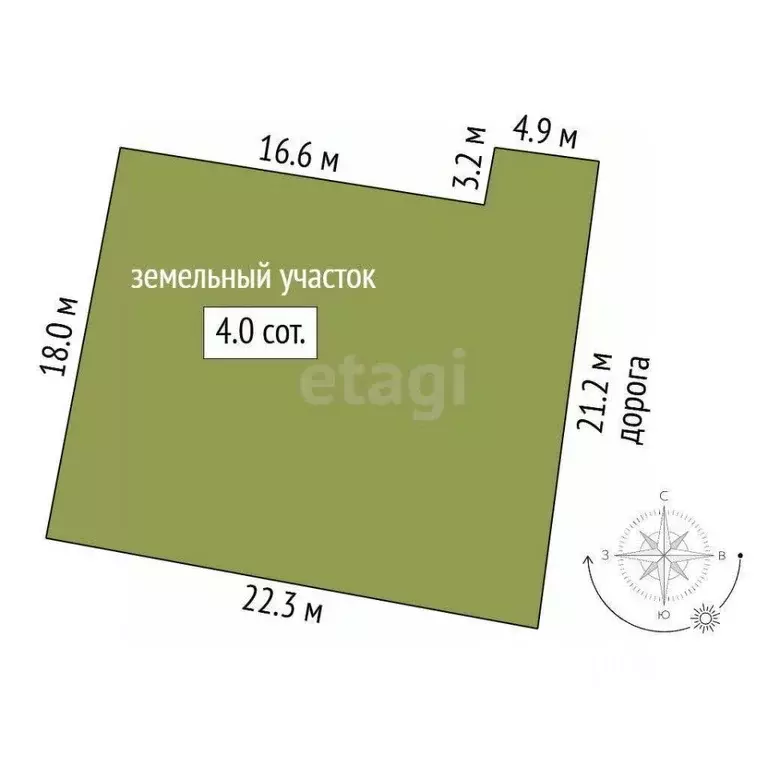 Участок в Севастополь Миндаль садоводческое товарищество, 4 (4.0 сот.) - Фото 2