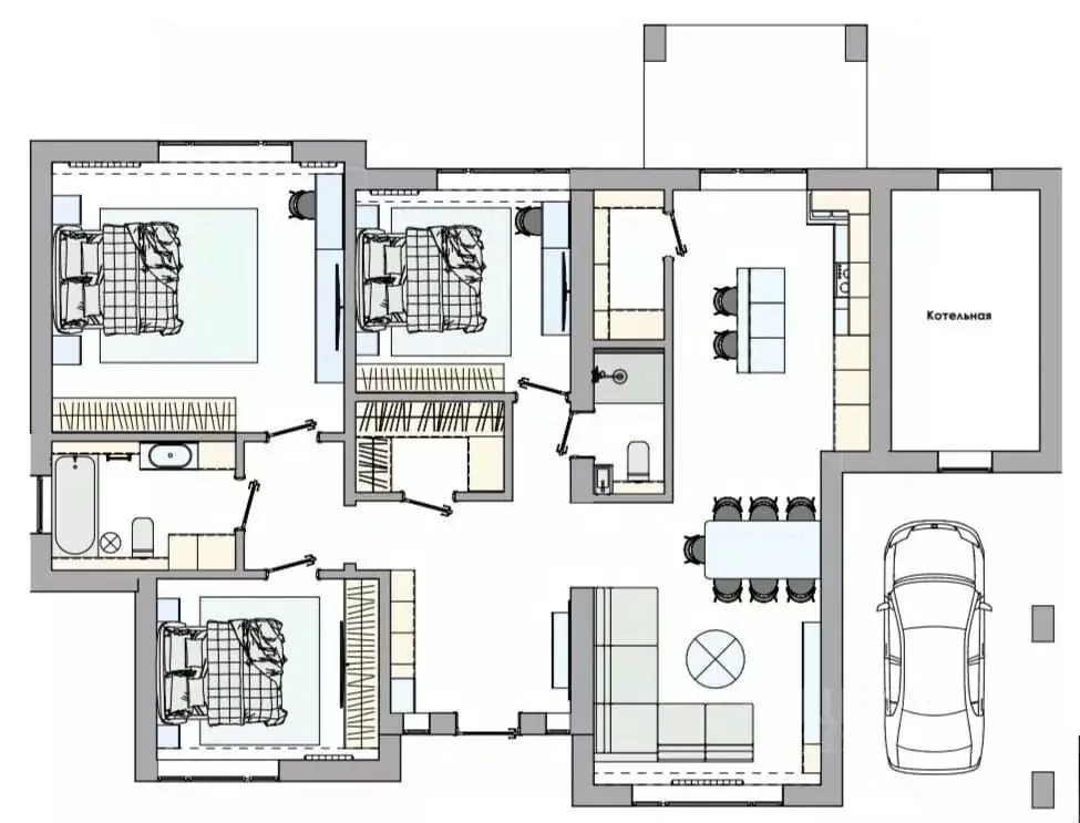Дом в Белгородская область, Белгородский район, Дубовское с/пос, пос. ... - Фото 2