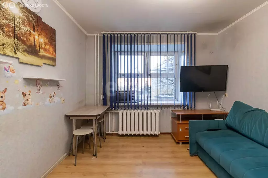 Квартира-студия: Тюмень, Харьковская улица, 1 (17.3 м) - Фото 1