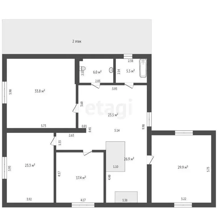 Дом в Самара, посёлок Озерки (506.5 м) - Фото 2