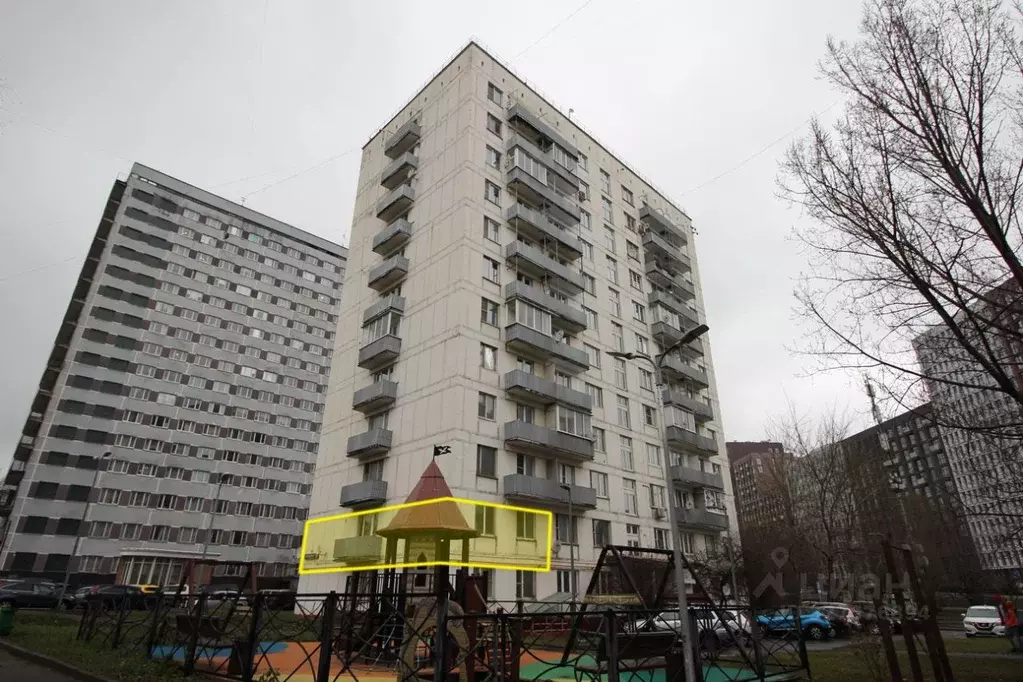 Свободной планировки кв. Москва Госпитальный пер., 8 (62.9 м) - Фото 2