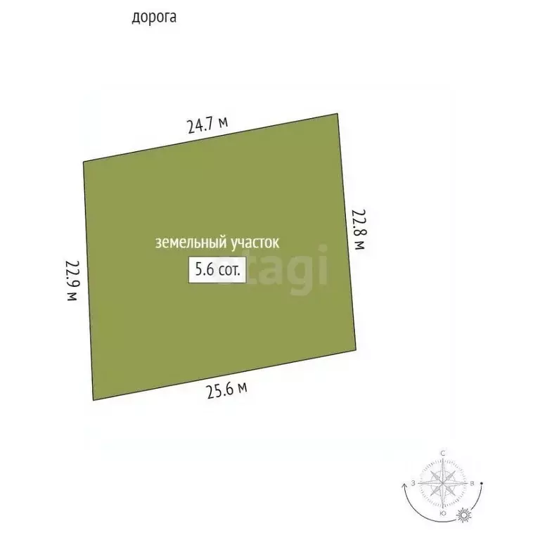 Участок в Ростовская область, Багаевский район, Манычское с/пос, ... - Фото 2