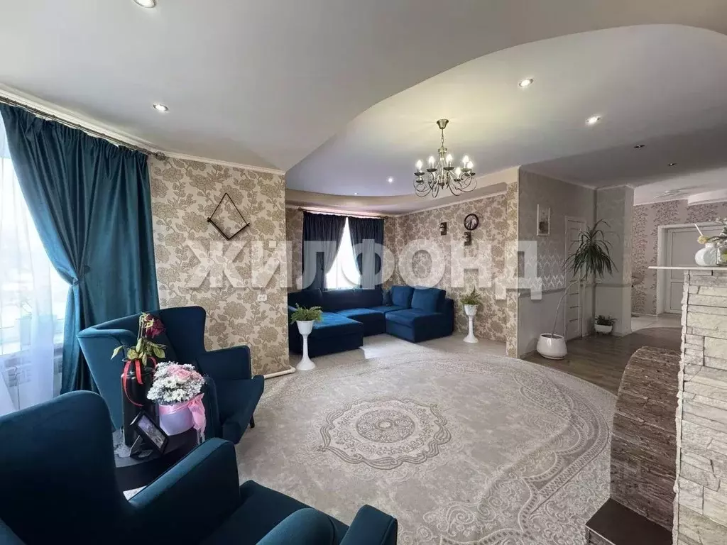 Дом в Новосибирская область, Мошковский район, с. Сокур  (317 м) - Фото 1