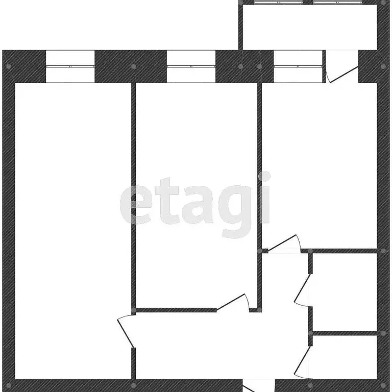 2-комнатная квартира: Вологда, улица Гагарина, 80Б (56.4 м) - Фото 0