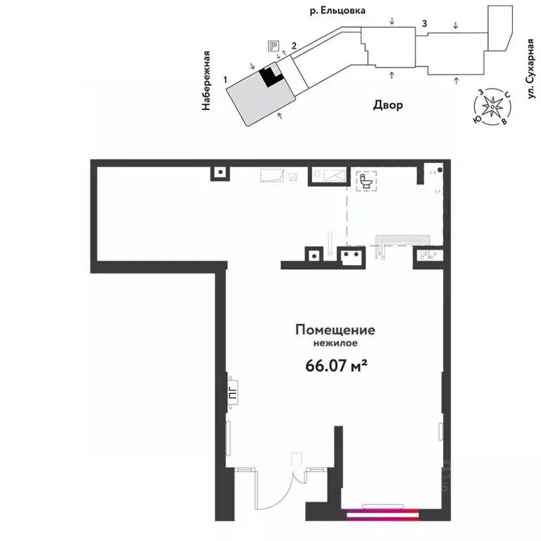 Торговая площадь в Новосибирская область, Новосибирск Сухарная ул., ... - Фото 1