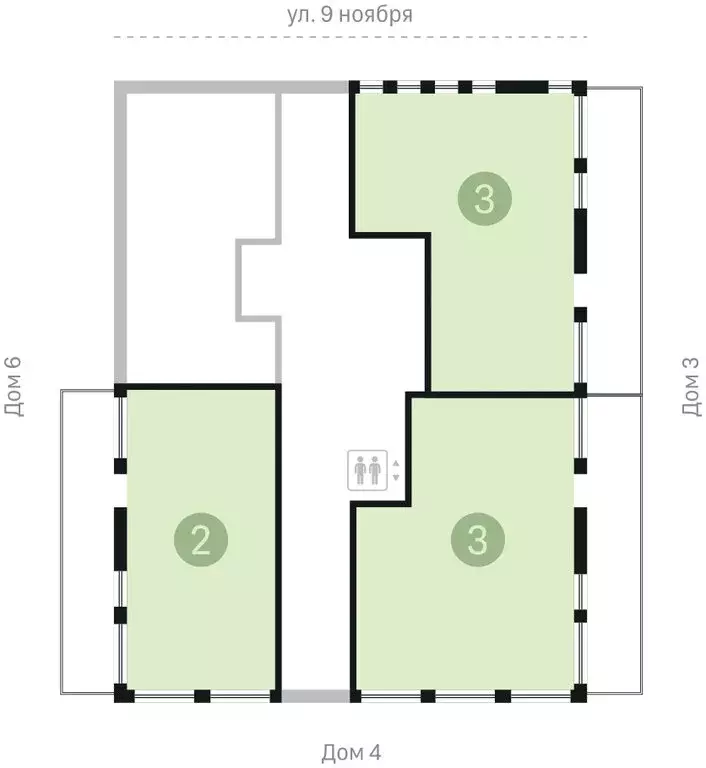 2-комнатная квартира: Новосибирск, улица Никитина, 10к3 (123.27 м) - Фото 1