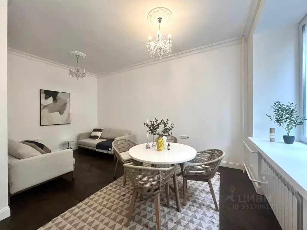 3-к кв. Москва Фрунзенская наб., 8 (95.0 м) - Фото 2