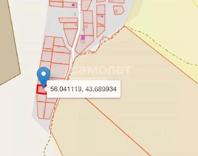Участок в Нижегородская область, Богородск ул. Мира (18.5 сот.) - Фото 1