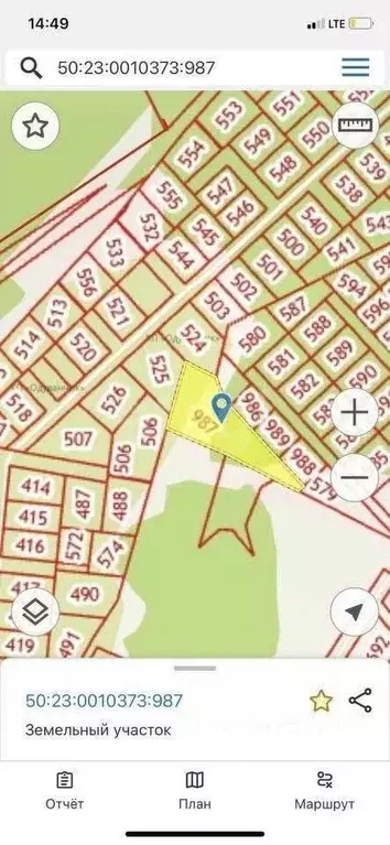 Участок в Московская область, Раменский муниципальный округ, 10373 ... - Фото 1