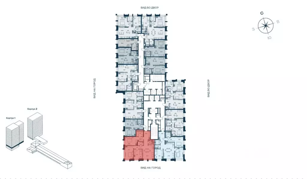 4-к кв. Москва Северный ао, Соул жилой комплекс, к1 (95.1 м) - Фото 0