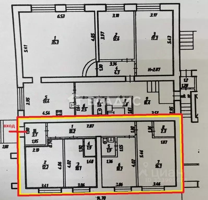 Помещение свободного назначения в Карелия, Петрозаводск ул. Калинина, ... - Фото 1