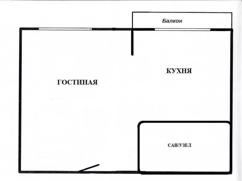 1-комнатная квартира: Ангарск, 22-й микрорайон, 43 (37.9 м) - Фото 0