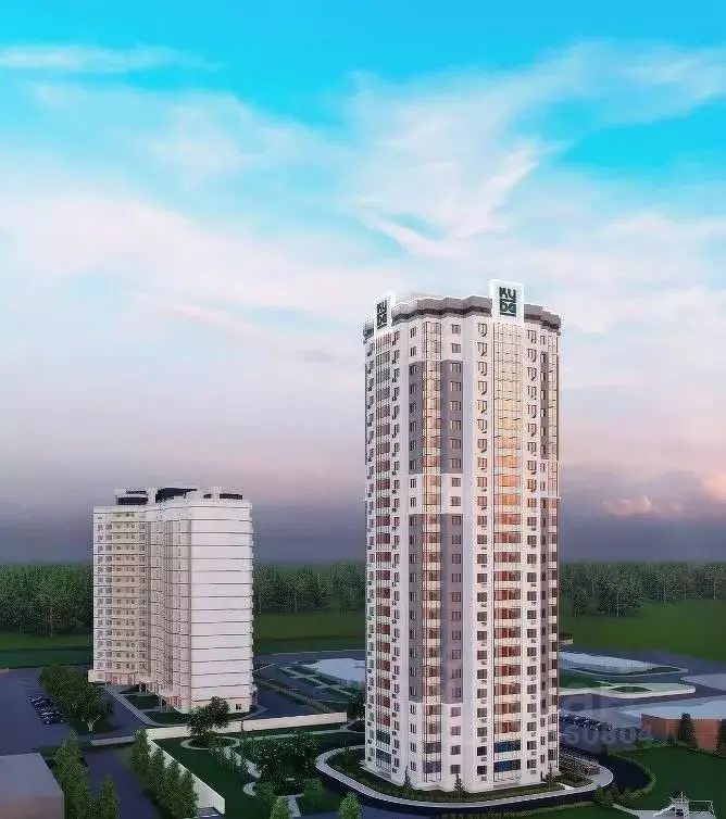 1-к кв. Калужская область, Калуга Московская ул., 311к7 (38.98 м) - Фото 2