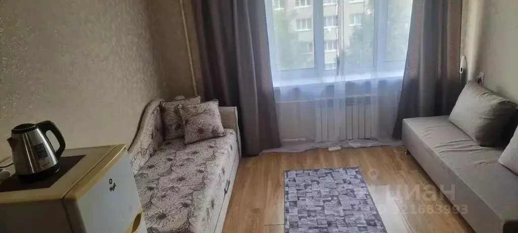 Студия Самарская область, Самара пос. Береза, 3-й кв-л, 1 (18.0 м) - Фото 1