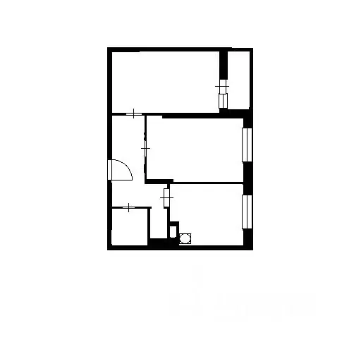 1-к кв. Московская область, Хотьково Сергиево-Посадский район, ул. ... - Фото 2