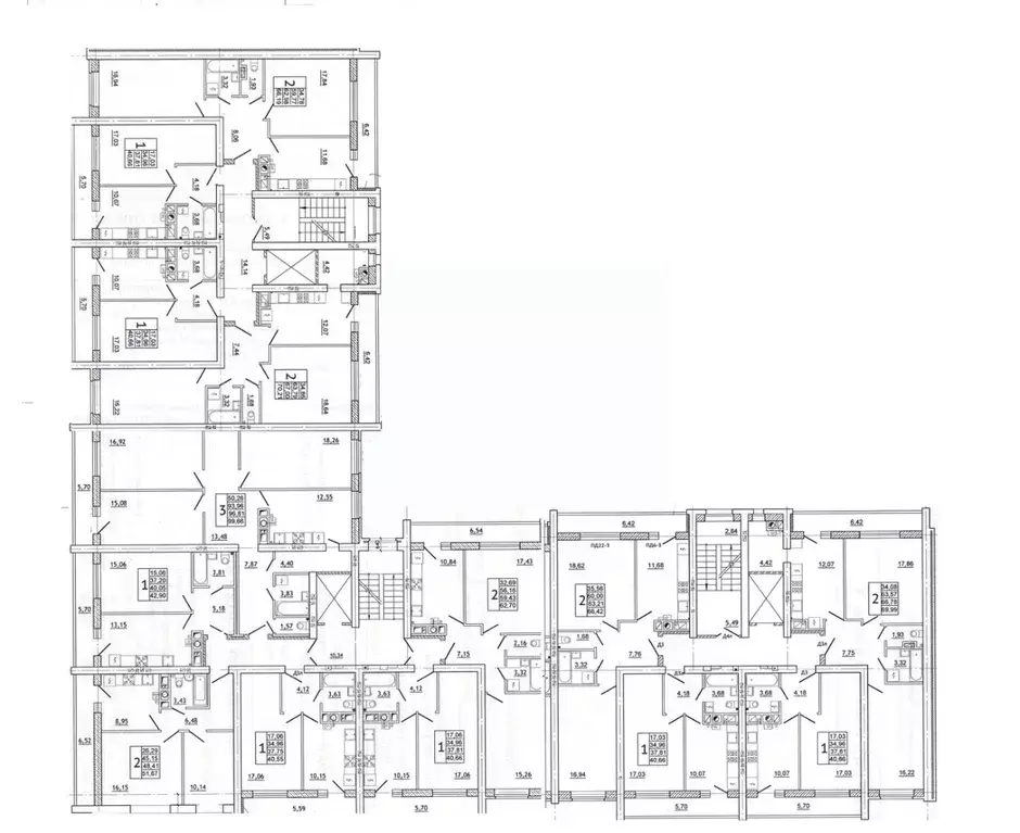2-к кв. Смоленская область, Смоленск ул. Нахимова, 23А (70.1 м) - Фото 2