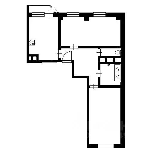 2-к кв. Воронежская область, Воронеж Беговая ул., 219Е (63.0 м) - Фото 1
